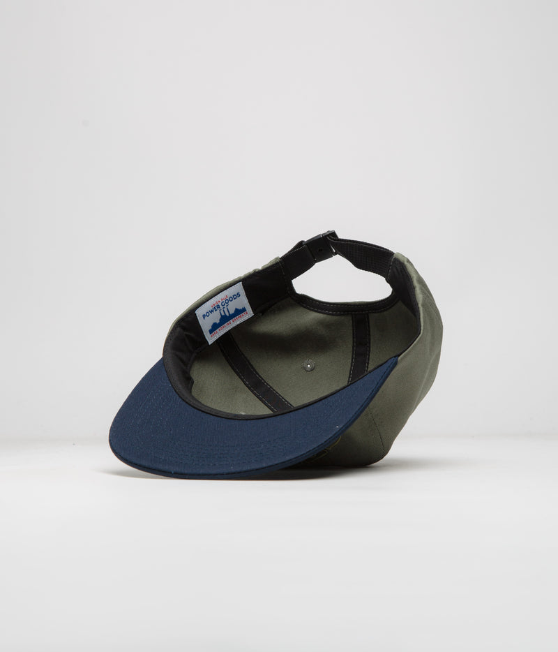 Service Works Arch Logo Cap in Olive and Navy