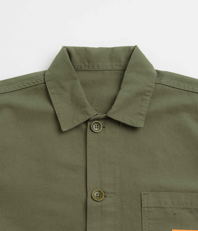 Service Works Canvas Chore Shirt in Olive