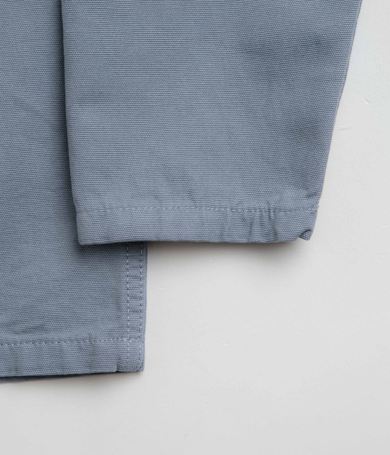 Service Works Canvas Script Popover Shirt in Harbour
