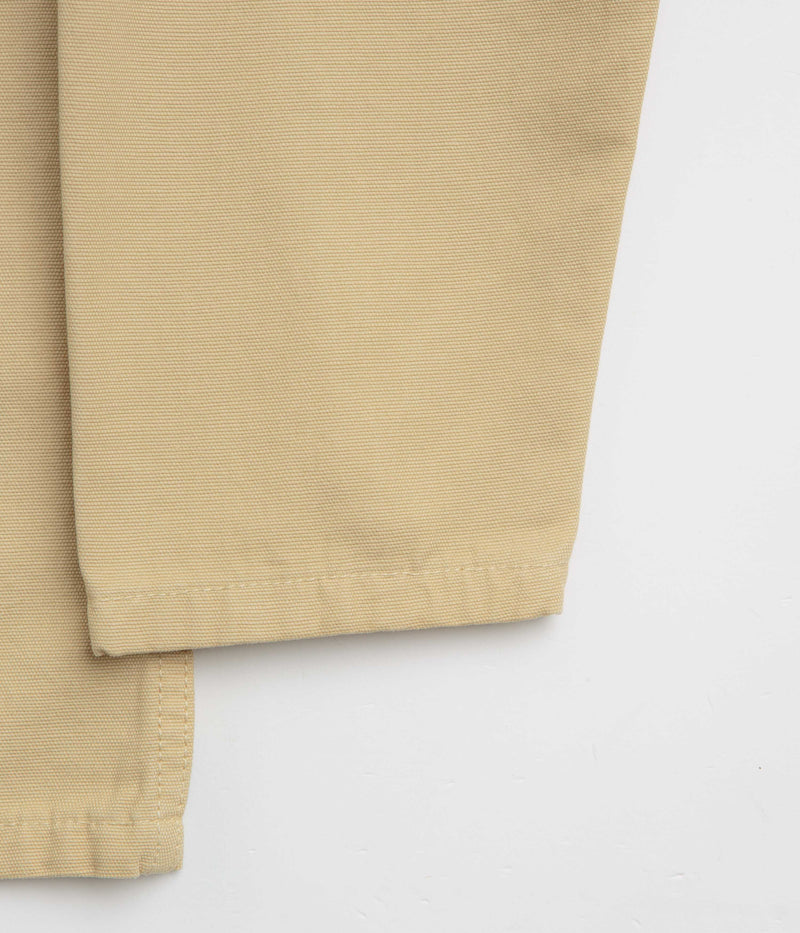 Service Works Canvas Script Popover Shirt in Pale Khaki