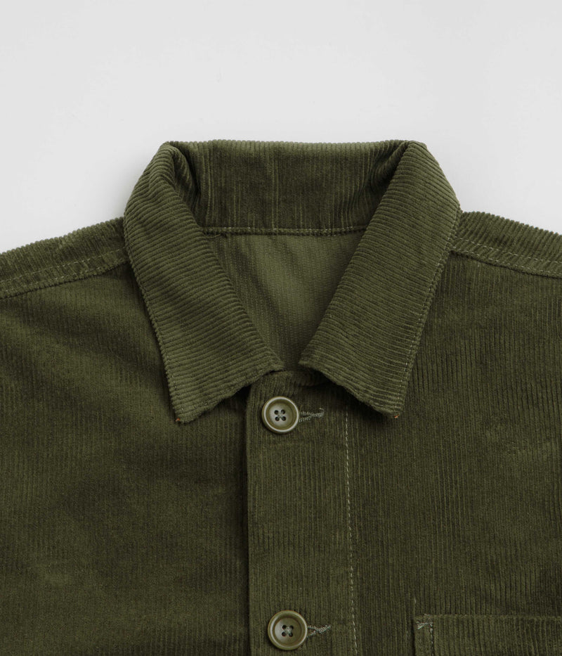 Service Works Corduroy Coverall Jacket in Olive