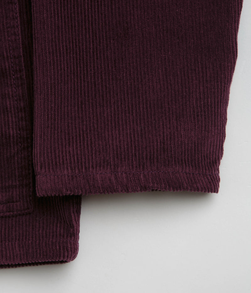 Service Works Corduroy Coverall Jacket in Plum