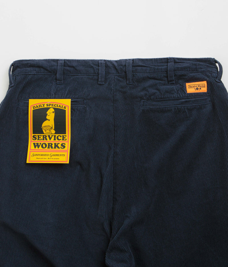 Service Works Corduroy Part Timer Pants in Navy