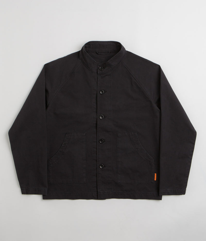 Service Works Fine Twill Waiters Jacket in Black