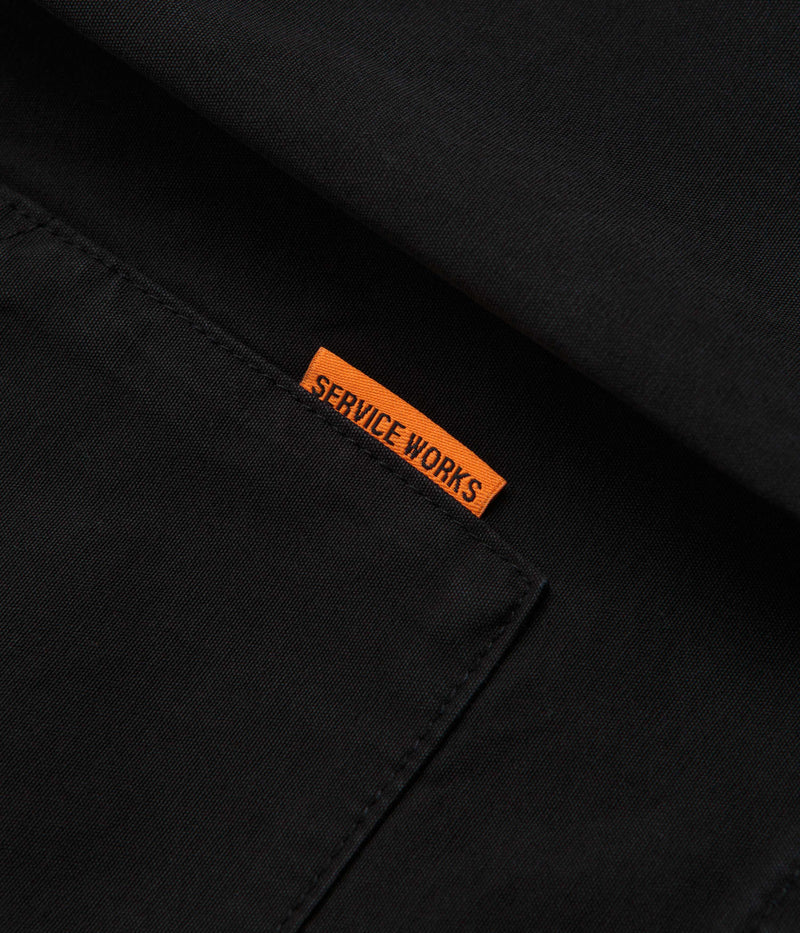 Service Works Fine Twill Waiters Jacket in Black