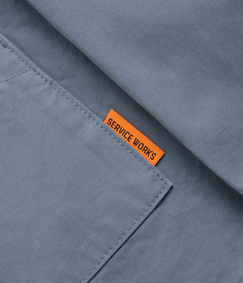Service Works Fine Twill Waiters Jacket in Harbour