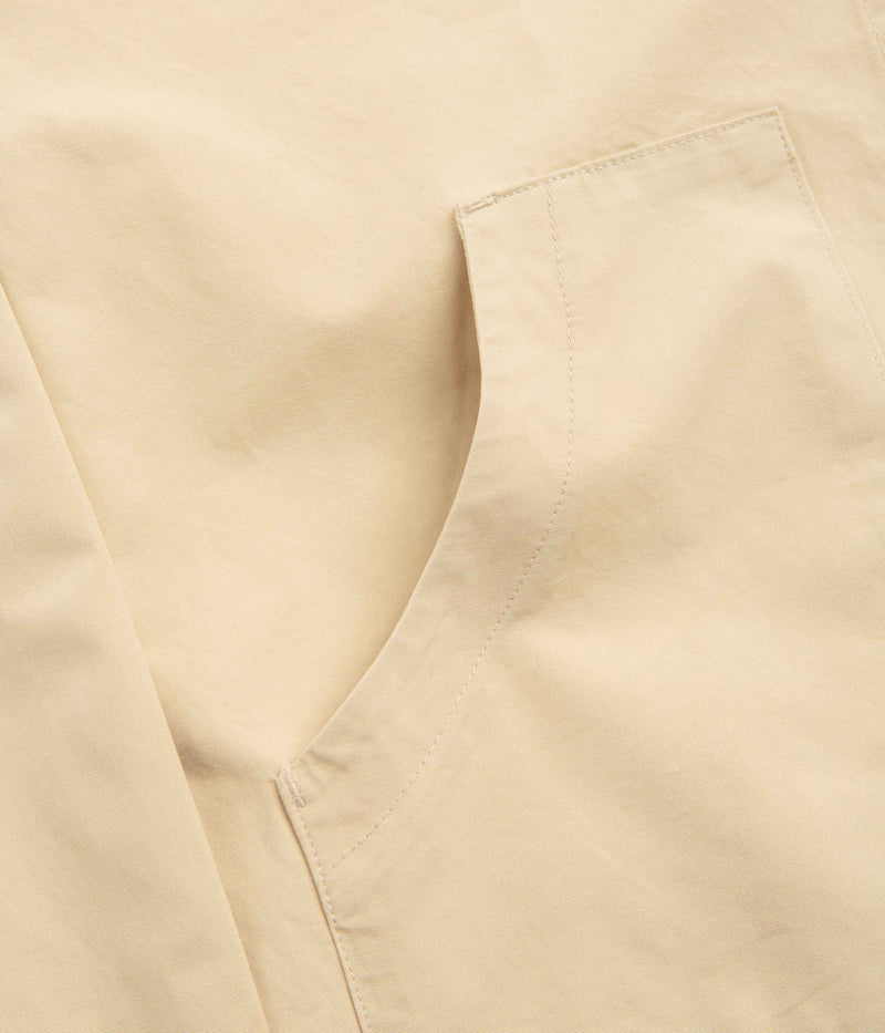 Service Works Fine Twill Waiters Jacket in Pale Khaki