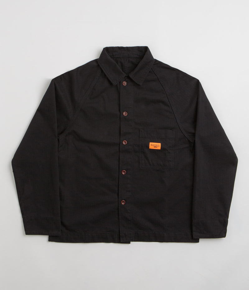 Service Works Herringbone FOH Jacket in Black