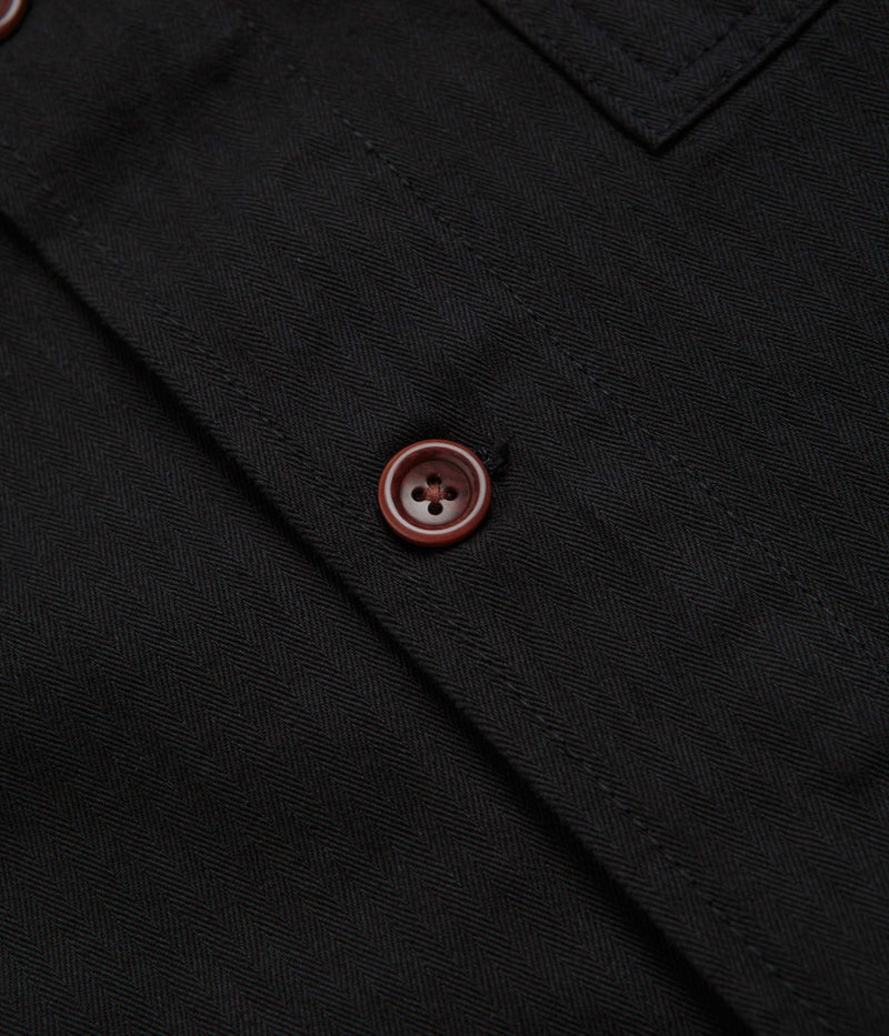 Service Works Herringbone FOH Jacket in Black