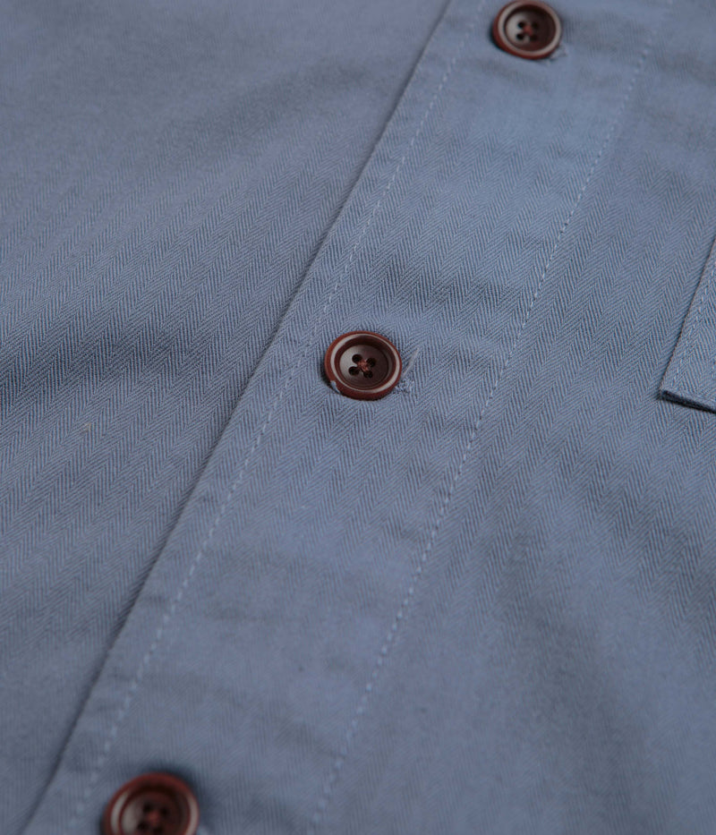 Service Works Herringbone FOH Jacket in Harbour