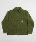 Service Works Herringbone FOH Jacket in Pesto