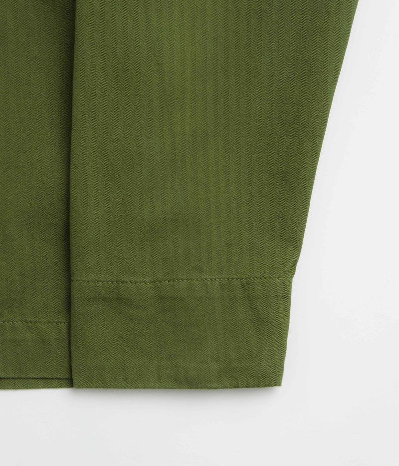 Service Works Herringbone FOH Jacket in Pesto