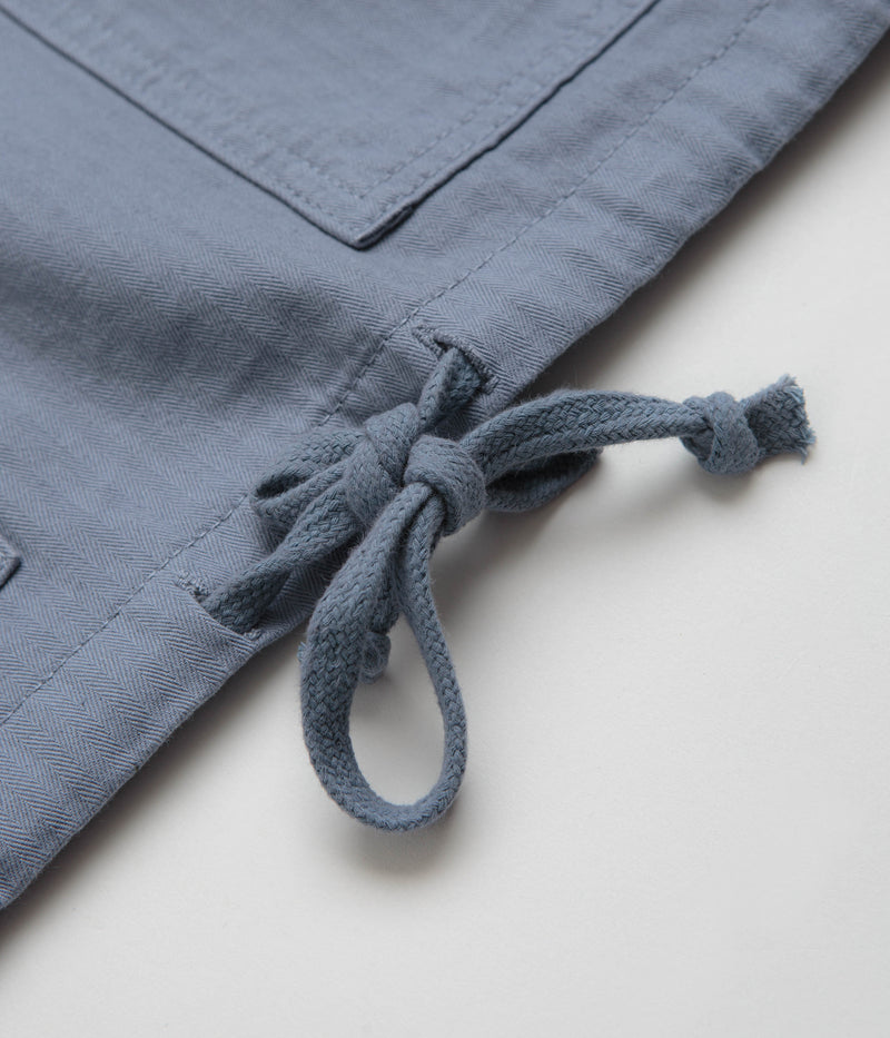Service Works Herringbone Market Smock Jacket in Harbour