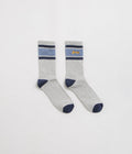 Service Works Logo Ringer Socks in Grey