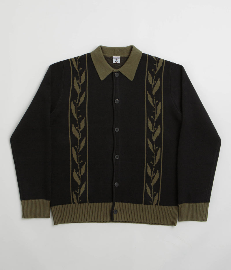 Service Works Olive Branch Cardigan in Black