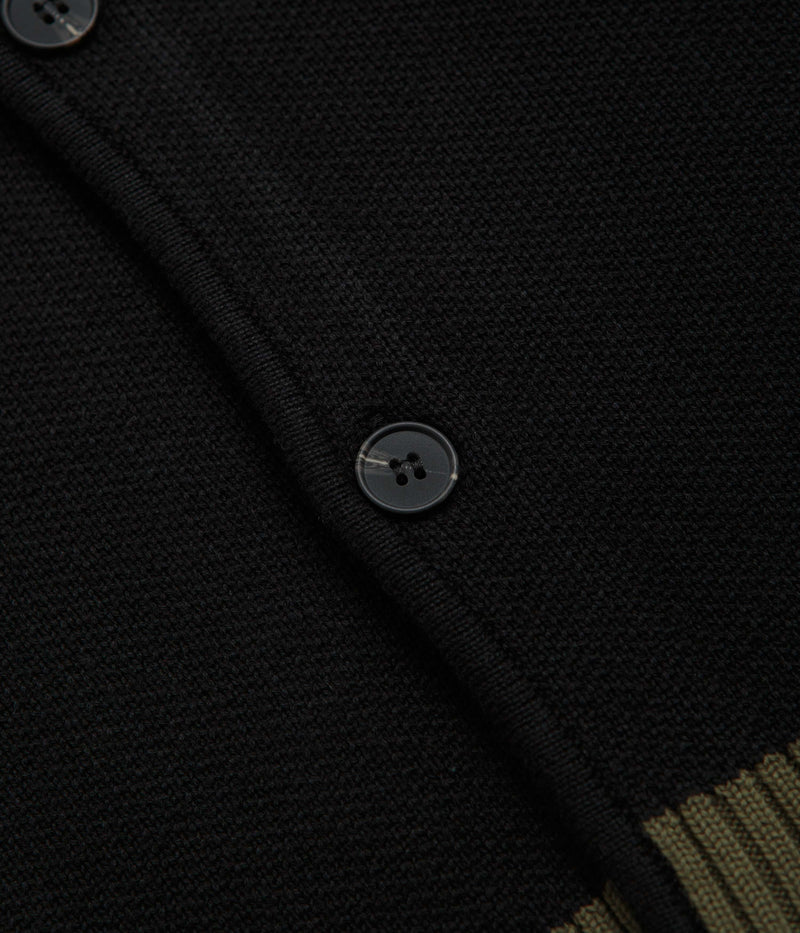 Service Works Olive Branch Cardigan in Black