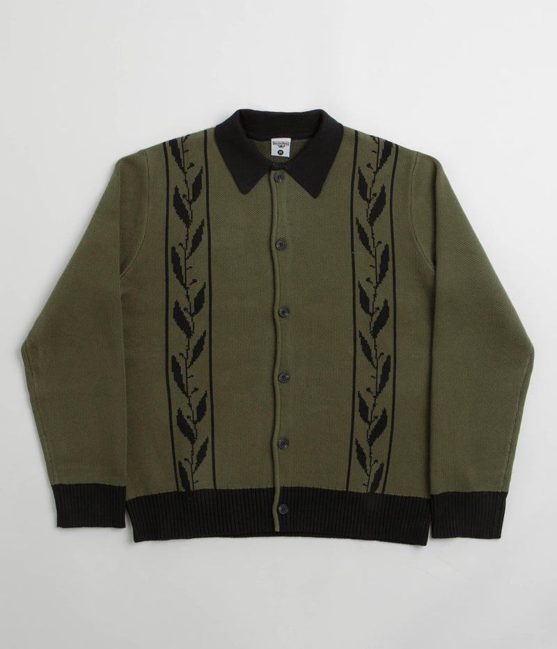Service Works Olive Branch Cardigan in Olive