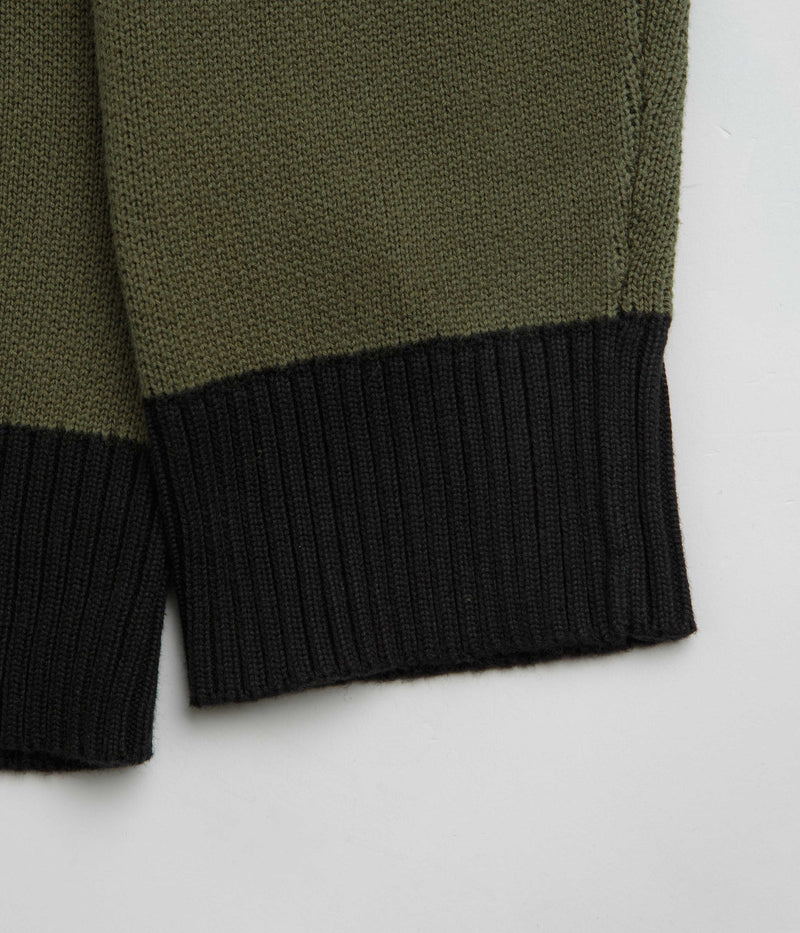 Service Works Olive Branch Cardigan in Olive