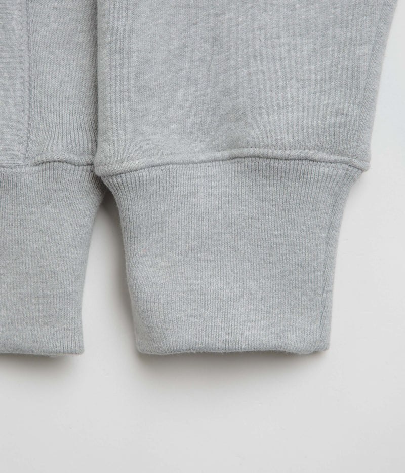 Service Works Organic Chefswear Crewneck Sweatshirt in Marl Grey