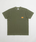 Service Works Waffle Pocket T-Shirt in Olive