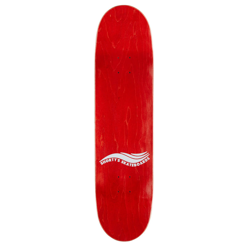 Shorty's Muskalade Skateboard Deck - Red - 8.25"