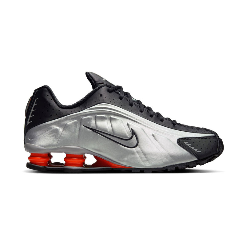 Shox R4 'Black Metallic Silver' Men's Shoes
