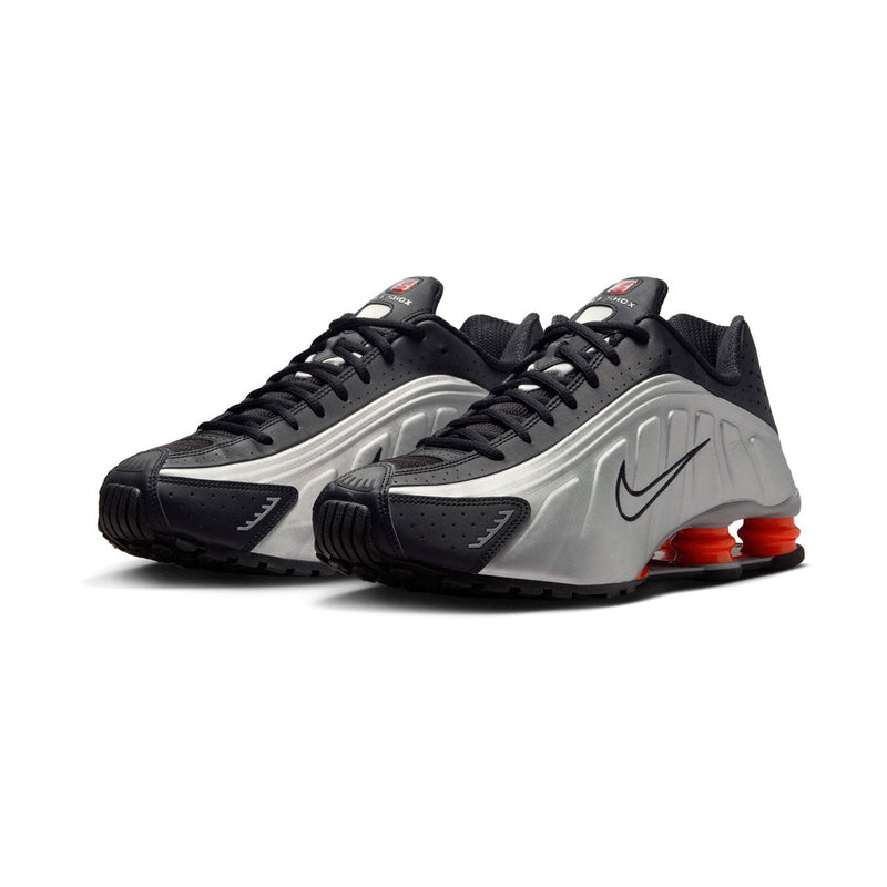 Shox R4 'Black Metallic Silver' Men's Shoes