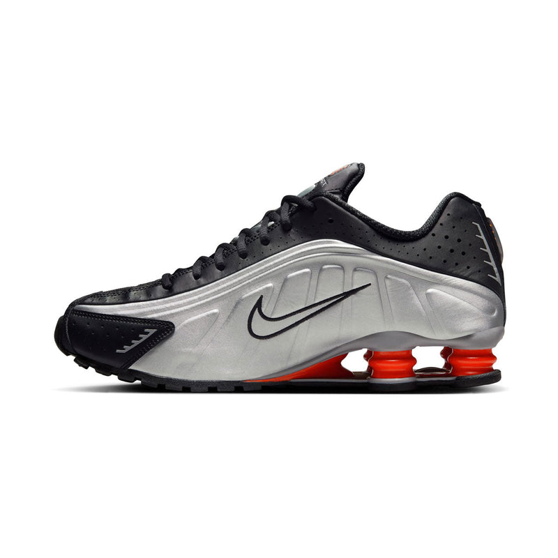 Shox R4 'Black Metallic Silver' Men's Shoes