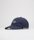 Skateboard Cafe Script Logo Cap in Navy