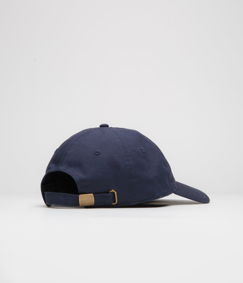 Skateboard Cafe Script Logo Cap in Navy
