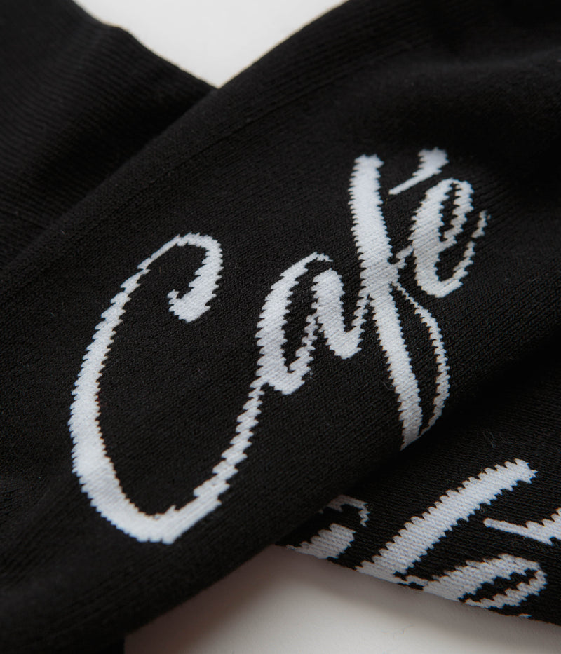 Skateboard Cafe Swing Socks in Black