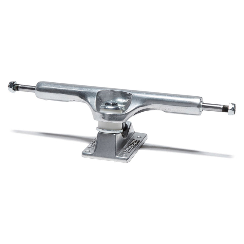 Slappy ST1 Curb Killer II Hollow Inverted KP Skateboard Trucks - Polished - 10.00"