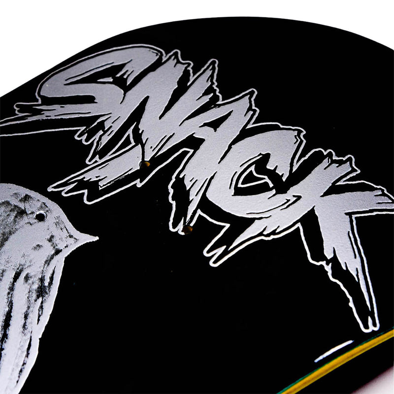 Snack Gatekeeper Skateboard Deck - Black - 8.38"