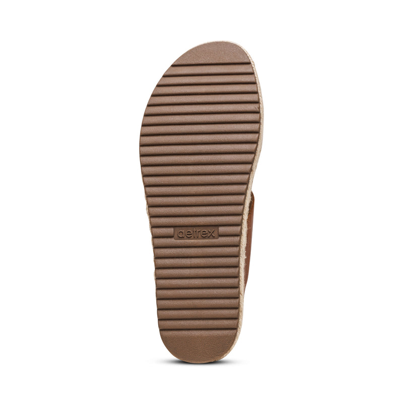 Sofie Platform Sandal #color_cognac