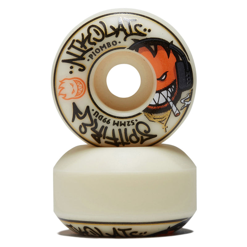 Spitfire F4 99 Nikolai Pro Edition Classic Skateboard Wheels - Natural - 52mm
