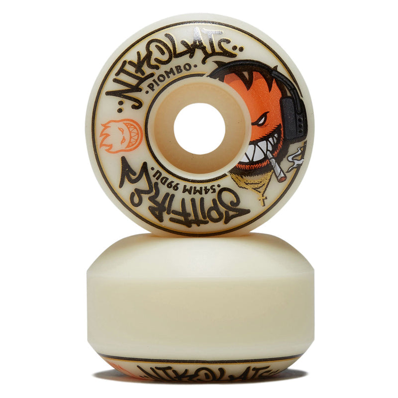 Spitfire F4 99 Nikolai Pro Edition Classic Skateboard Wheels - Natural - 54mm