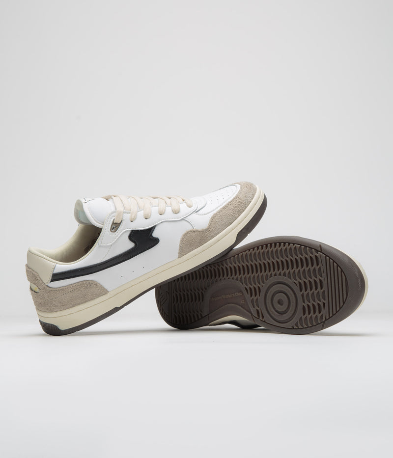 Stepney Workers Club Pro Cup 01 S-Strike Geo-Merged Shoes in Winter and White
