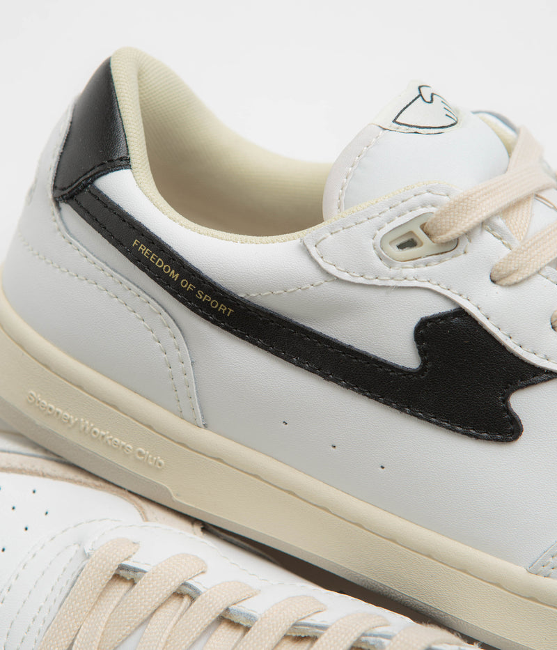 Stepney Workers Club Pro Cup 01 S-Strike Shoes in White and Black