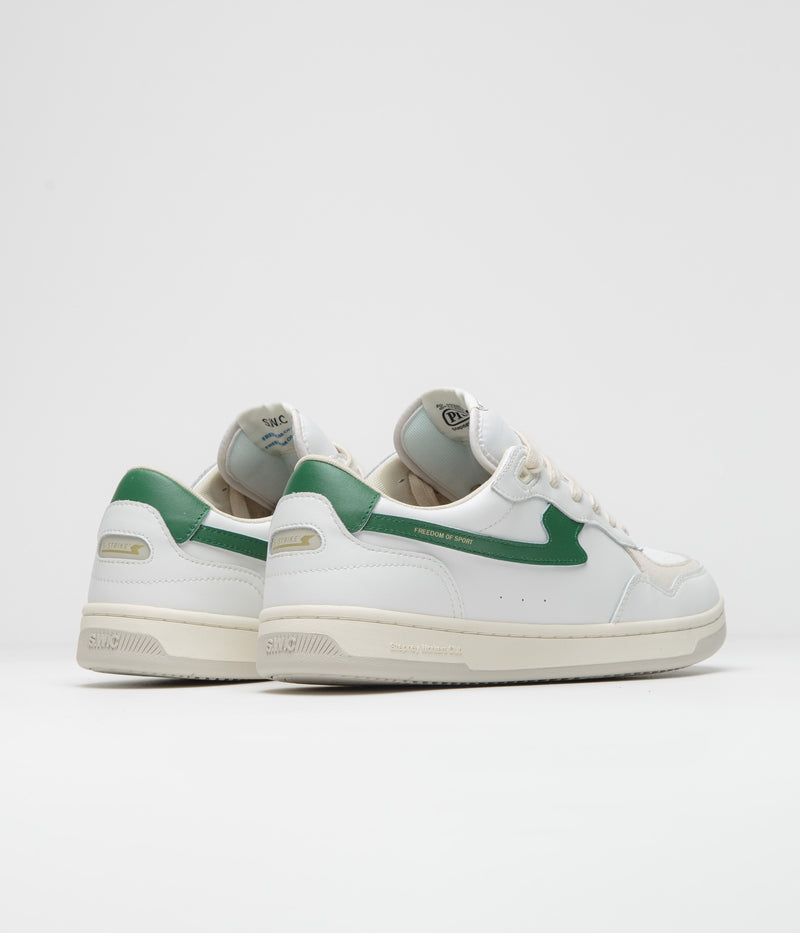 Stepney Workers Club Pro Cup 01 S-Strike Shoes in White and Green