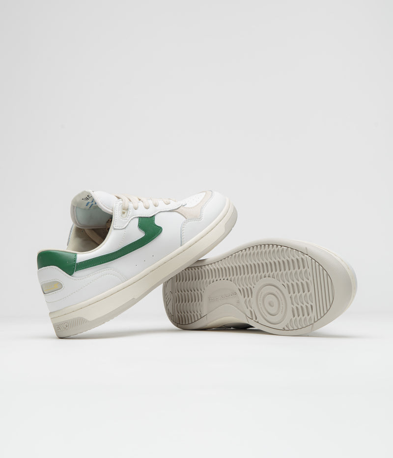 Stepney Workers Club Pro Cup 01 S-Strike Shoes in White and Green