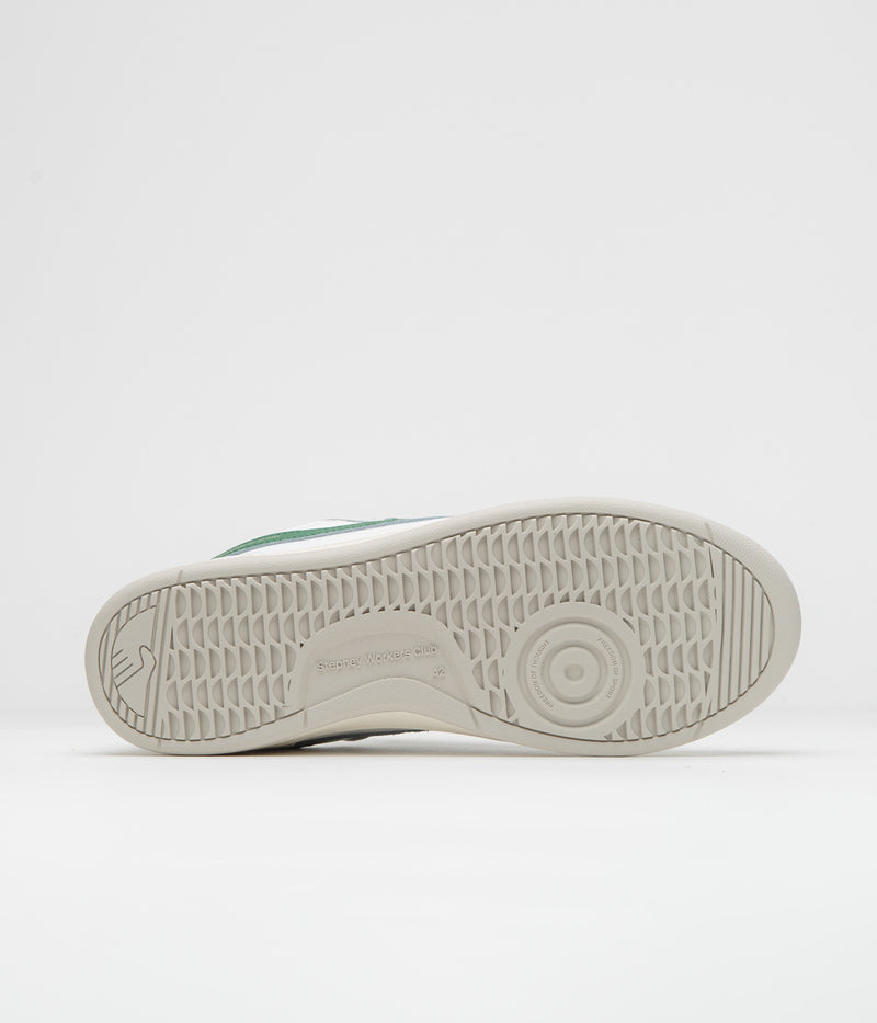 Stepney Workers Club Pro Cup 01 S-Strike Shoes in White and Green