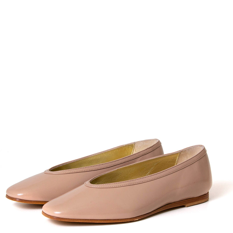 Teo Women's Patent Leather Flat