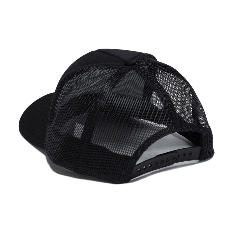 Thrasher Destruction Trucker Hat - Black/Black