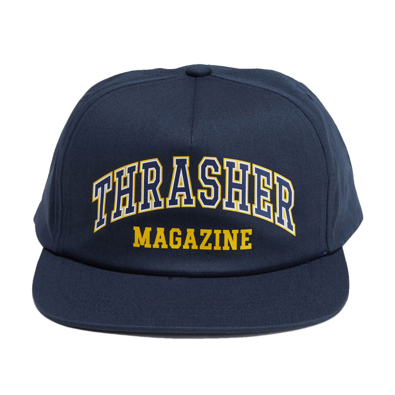Thrasher Dropout Snapback Hat - Navy