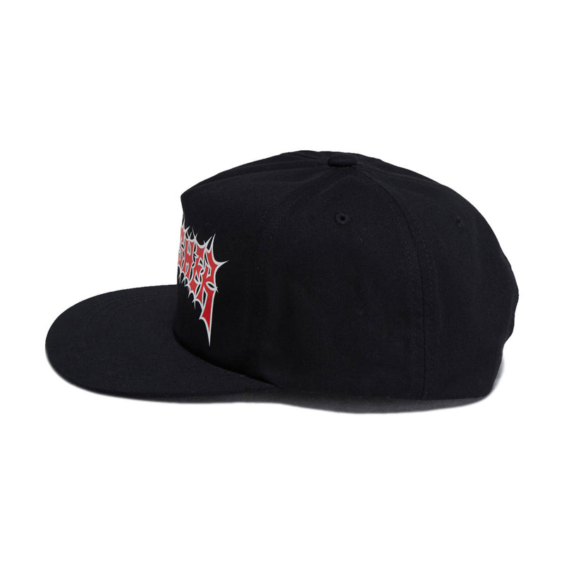 Thrasher Spikey Snapback Hat - Black