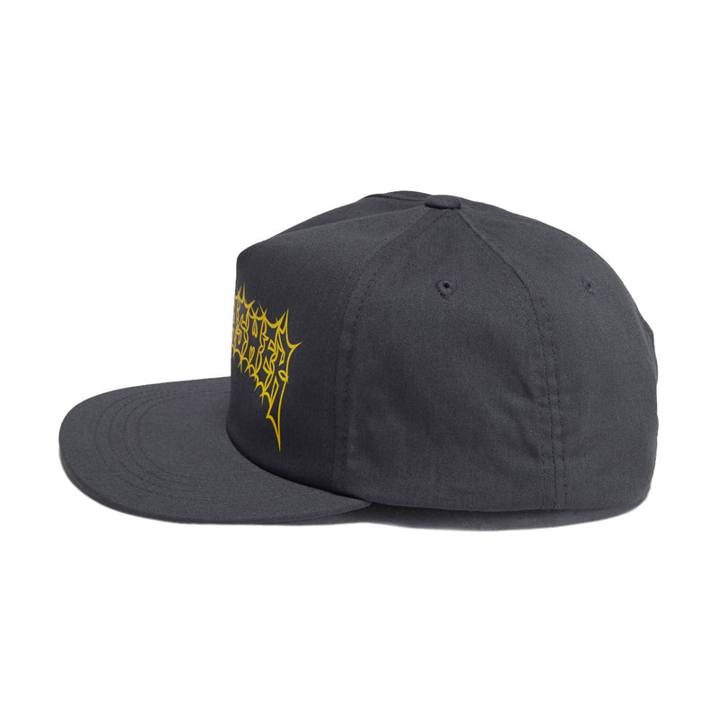 Thrasher Spikey Snapback Hat - Charcoal
