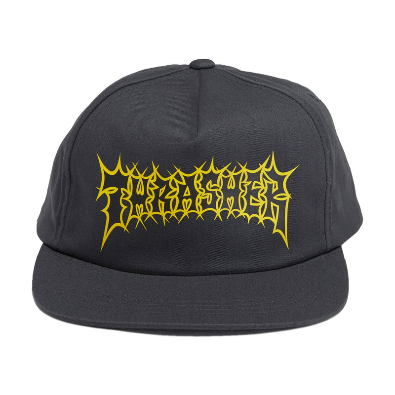 Thrasher Spikey Snapback Hat - Charcoal