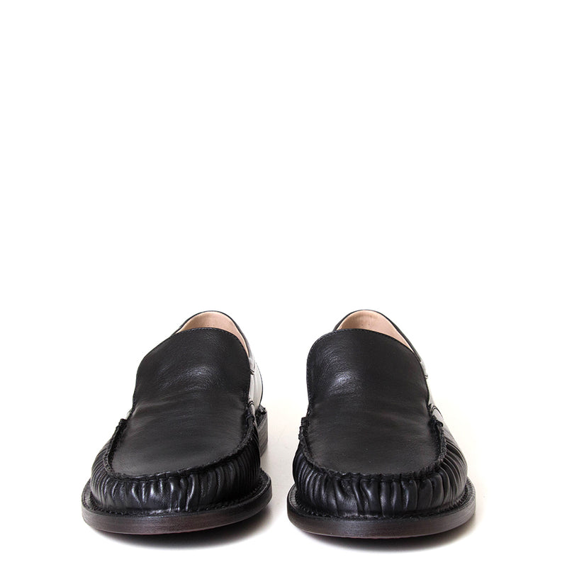 Time 1F Men's Leather Slip-On Shoe