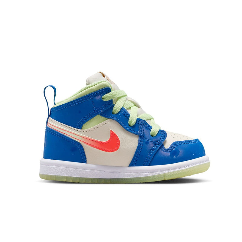 Toddler's Jordan 1 Mid SE Game Royal/Pale Ivory (II1255 400)