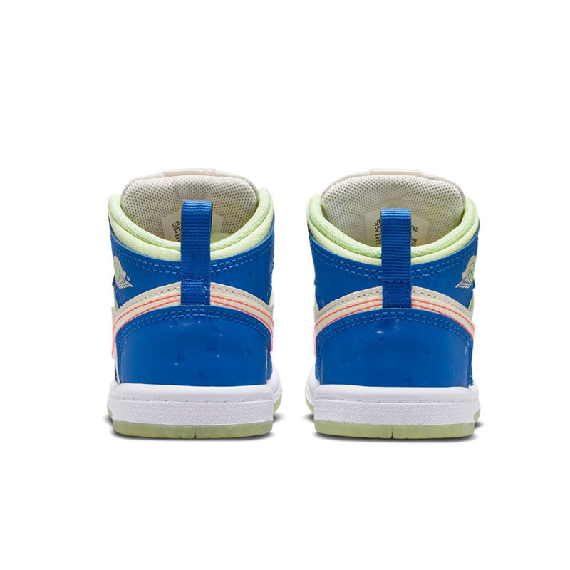 Toddler's Jordan 1 Mid SE Game Royal/Pale Ivory (II1255 400)